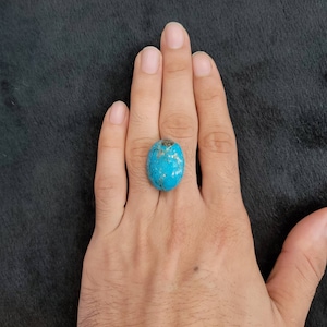 Wunderschöner Original Türkis Edelstein Lose Stone Für Schmuck 40Ct