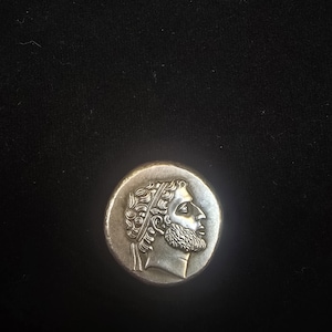 Antique 3rd Century Greek King Silver Coin