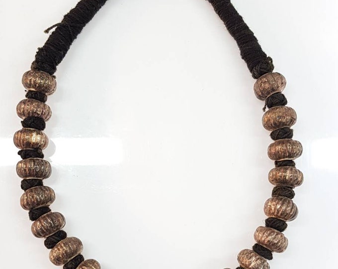 Amizing Old Medieval Silver Wonderful Beads  Necklace/ Choker