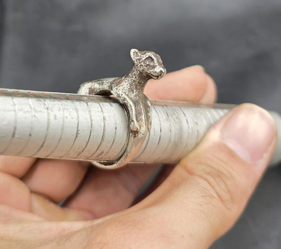 Super Unique Authentic Soild Silver Ring Amizing … - image 8