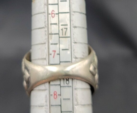 Amizing Ancient Unique Silver Ring With Evil Eyes… - image 5