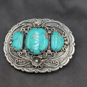 Extremely Detailed Vintage Native American Navajo Turquois Ehorse Sterling Silver Bolo Tie Extremely Detailed Vintage Native American Navajo Turquois Ehorse Sterling Silver Bolo Tie