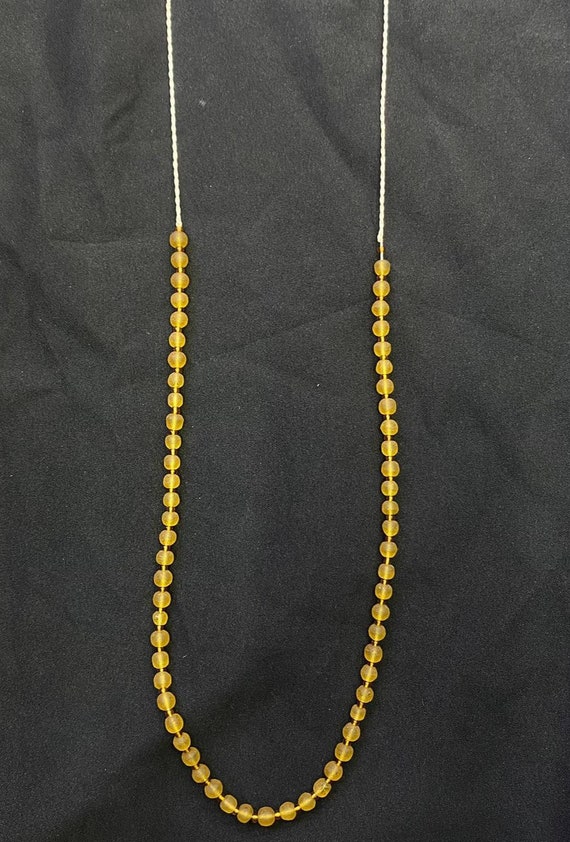 Old Afghanistan Ancient Yellow Glass Beads Ancient Ne… Gem