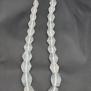 Ancient Clear Crystal Himalayan Quratz Antique Beads Necklace