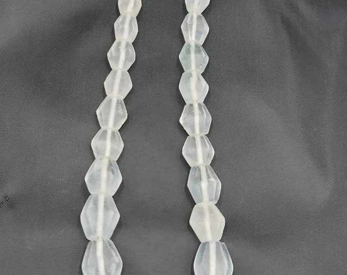 Ancient Clear Crystal Himalayan Quratz Antique Beads Necklace