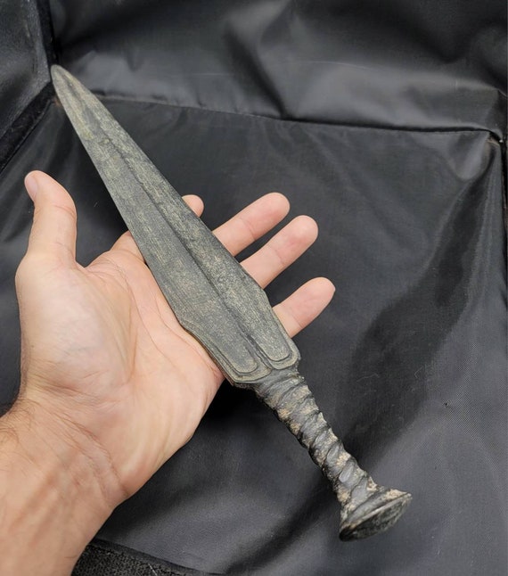 アンティーク シクラ 7～12 世紀ローマ帝国時代の青銅製ユニーク剣