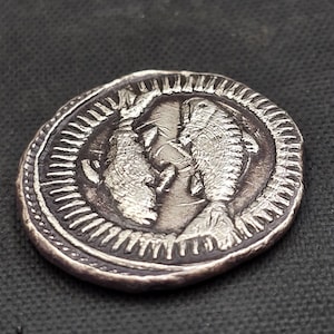 Autentica moneta d&#39;argento dell&#39;antico Impero greco: qualità museale