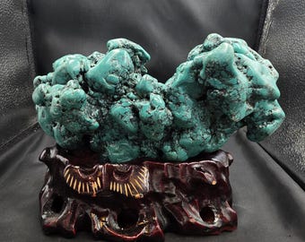 Amizing Natural Shape Beautiful Egyptian Turquoise Stone Natural Turquoise Stone Art Deco