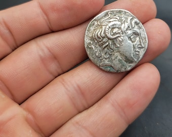 Cicra 3rd-4th BC Century Unique Ancient Greek And Roman Empire Antique Coin