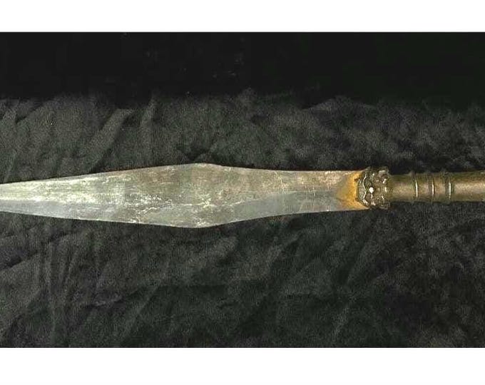 Cicra 350 Century AD Tibeten Unique Bronze Antique Sword Beast Face