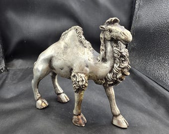 Antique Old Silver Near Eastern Antique Beautiful Silver Camel Art Deco
