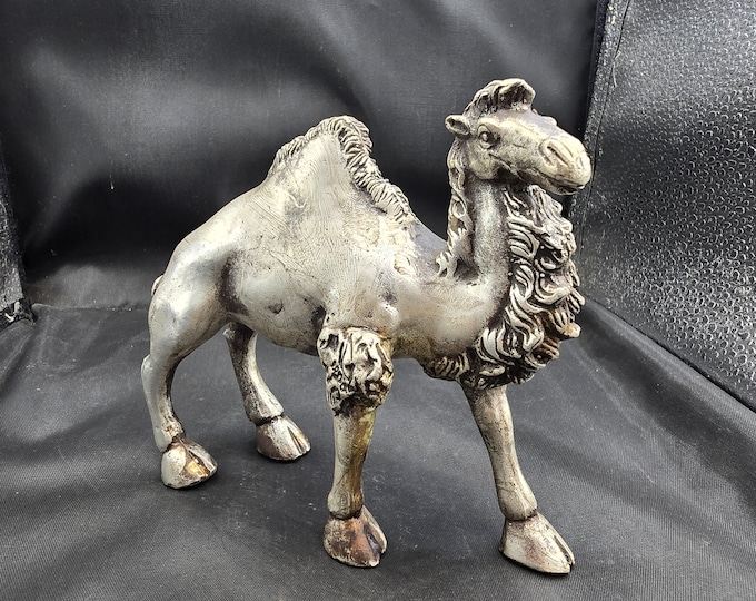 Antique Old Silver Near Eastern Antique Beautiful Silver Camel Art Deco