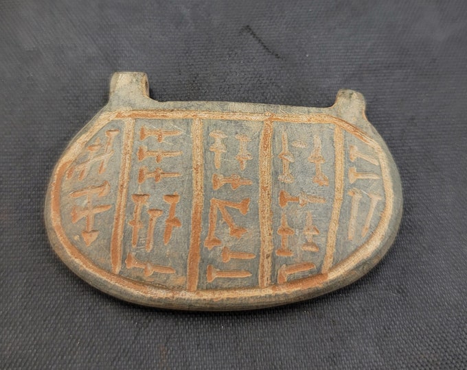 Ancient 2000 BC Gilgamesh Empire Ancient Blessed Alphabet Unique Pendant Amulet