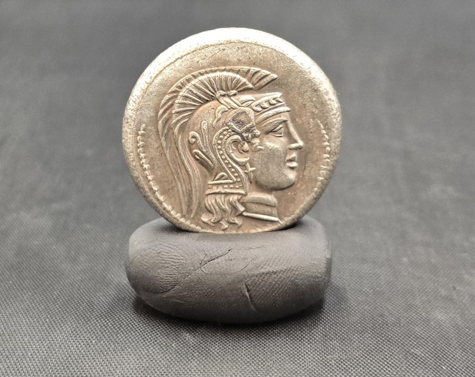 Ancient Roman Silver Coin, King Alexander The Big