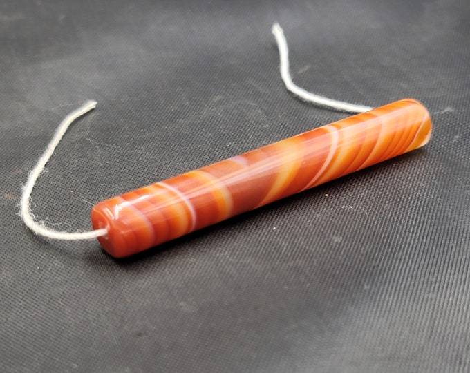 Ancient Pyu Himalayan Indo Tibeten Etched Natural Agate Beads Old Stone Red Agate Bead