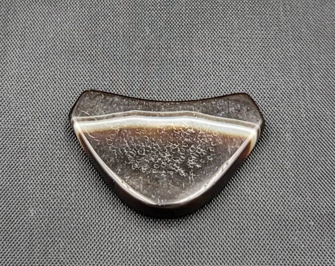 Ancient Unique Old Agate Banded Stone Pendant Amulet