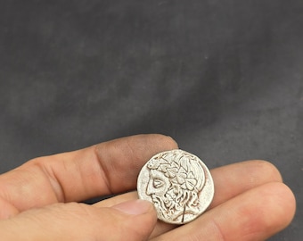 Cicra 7th-8th Century King Coin Wonderful Quality Very Beautiful Condition Ancient Coin