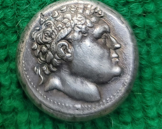 Cicra 3rd-6th Century Greek Empire Wonderful Soild Silver Antique Good Condition Coin