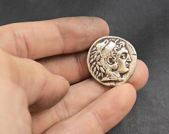 238-244年古代ローマ帝国、皇帝ゴルディアヌス3世の認証済みシルバー