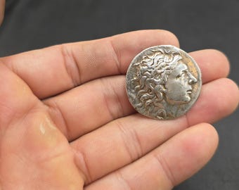 Cicra 4th-12th Century Roman Empire King Soild Silver Ancient Coin
