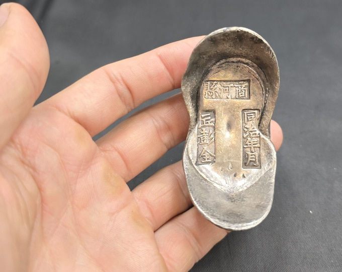 Authentic Silver Bar 156 Grams Genuine Silver Bar Tibeten Silver Bar Coin Silver