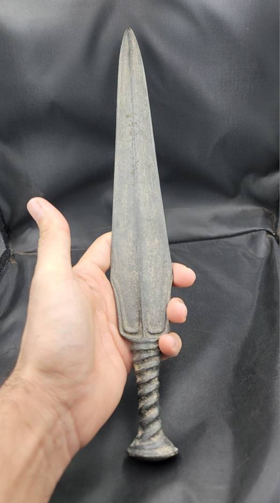 アンティーク シクラ 7～12 世紀ローマ帝国時代の青銅製ユニーク剣