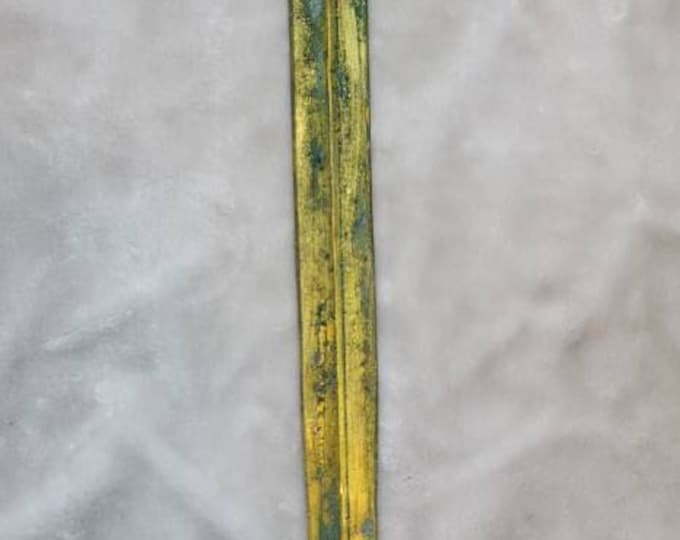 Roman Empire King Alexander The Great Bronze Gold Carved 3rd Century Ancient Sword
