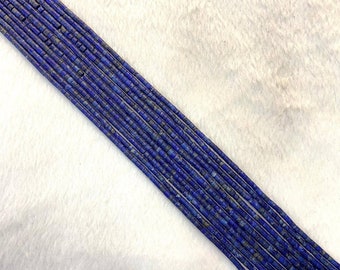 Lapis Lazuli Heishi Beads: 1.5-2mm Gemstone Spacer Beads