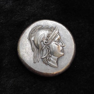 Soild Ancient Roman Empire King Alexander The Great genuine coin