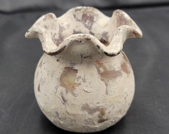 Rare Ancient Roman Glass Bottle: 2nd Century BC