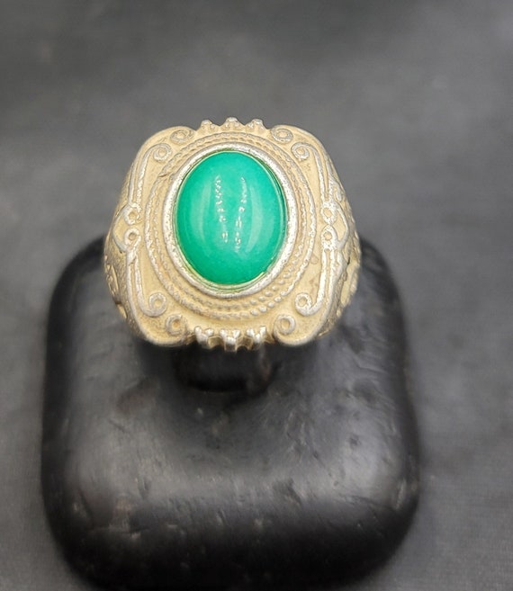 Beautiful Antique Old Silver Near Eastern Ring Anc