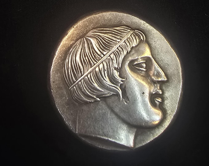 Authentic Ancient Greek Silver Antique 9th-10th Century Wonderful Rare Silver Coin