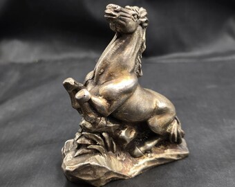 Beautiful Vintage Soild Silver Near Eastern Antique Silver Horse Art Deco