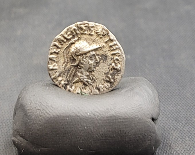 Ancient Greek Roman Empire 7th Century Silver Soild Coin Antique Silver Coin