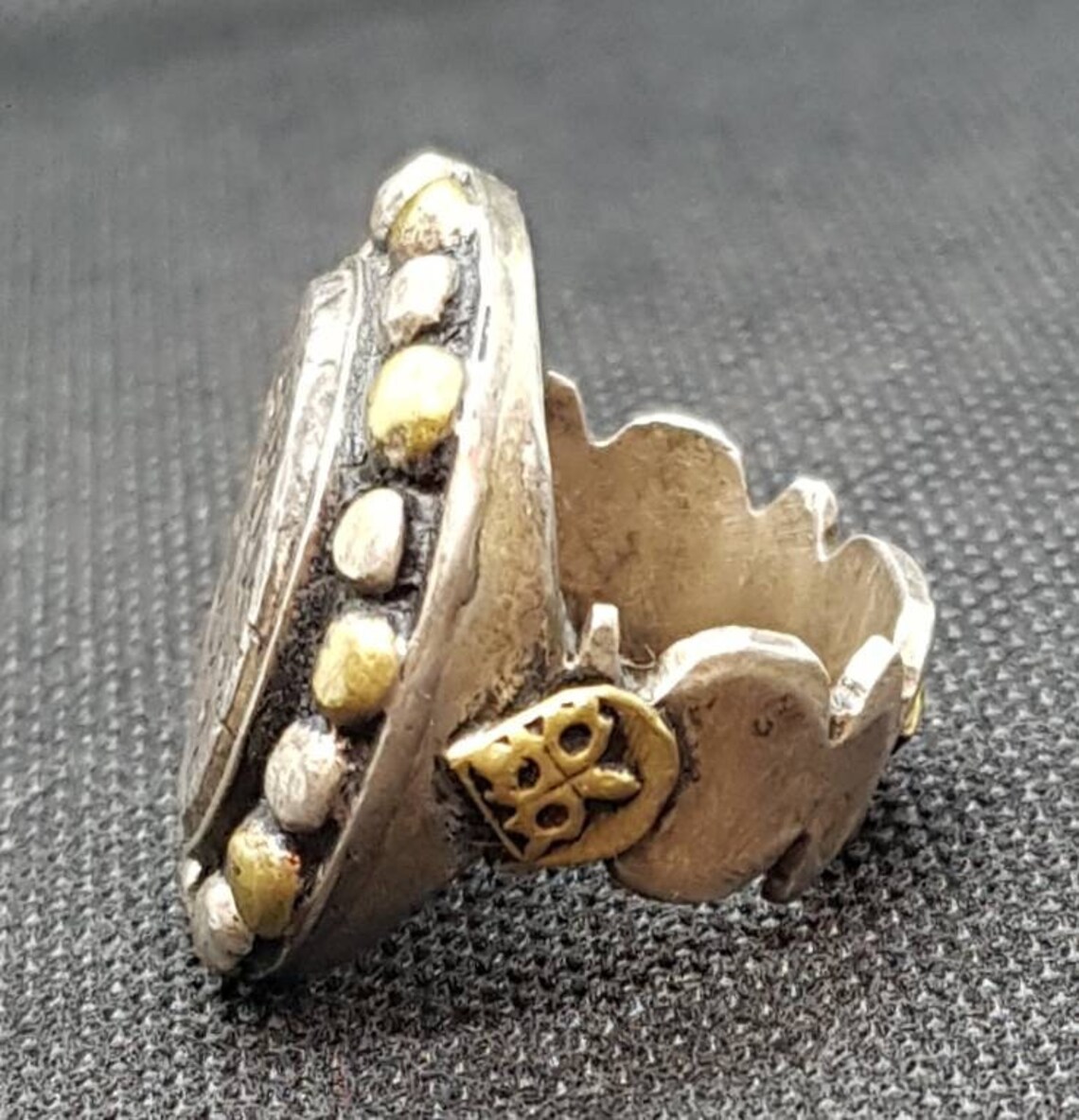 Antique islamique Belle bague en argent avec unique ancienne Etsy France