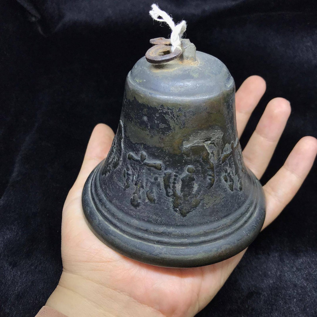 Antique Bronze Museum Quality Unique Temple Bell Religion Bell - Etsy