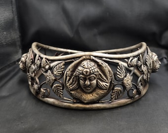 Cicra Unique 4th-6th Century Greek - Roman Empire Silver Museum Quality Antique Queen Crown