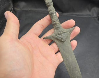 Rare Unique Museum Quality Greek Empire Authentic 7th-8th Century Bronze Sword