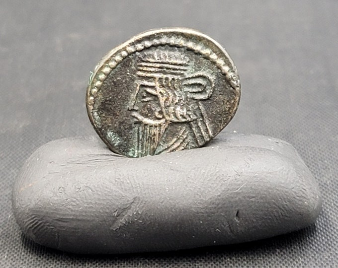 Ancient Greek Roman Empire 3rd-4th Century Silver Soild Coin Antique Silver Coin