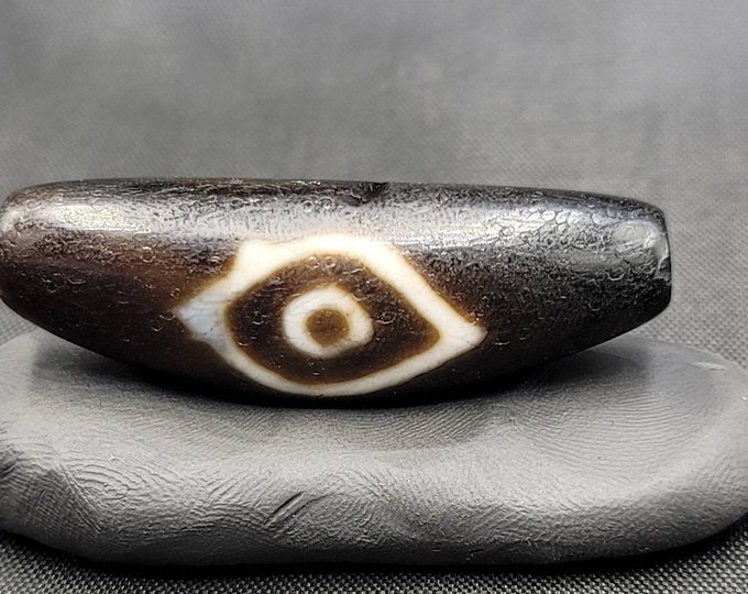 Rare Unique Eye Banded Ancient Old Agate Stone Evil Eyes Powerful Protection Amulet Pendant