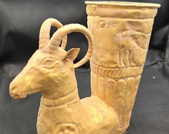 3rd-4th Century Greek Empire Gold-Gulit Silver Deer Rathony