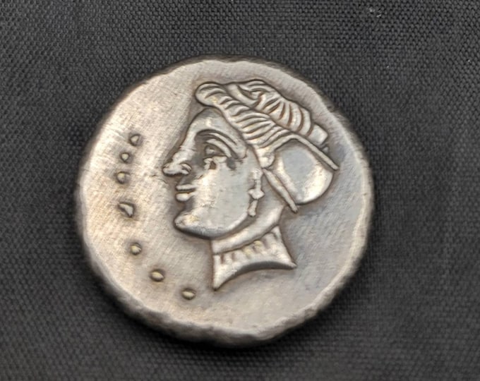 Ancient Soild Silver Roman Empire 4th - 12th Century Ancient Coin