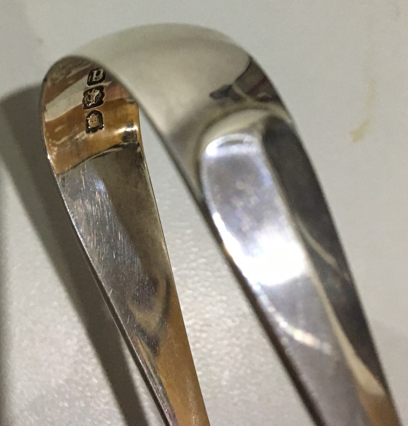 Sterling Silver Sugar Tongs by Mappin Brothers 1899 London