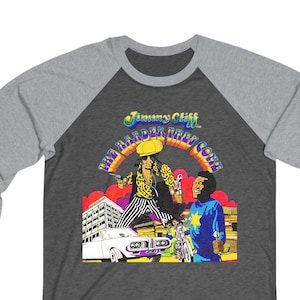 Jimmy Cliff, Raglan sweatshirt Tee, Reggae Music Baseball Raglan T Shirt, Graphic Print, Unisex, Music Apparel, Musician