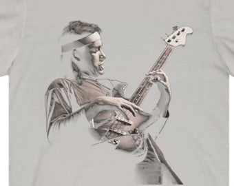 Jaco Pastorius T Shirt, Jazz Musician Graphic Print, Unisex