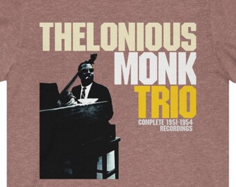 ヴィンテージ Thelonious Monk Tシャツ ジャズ ピアニスト Cotton T-shirt_Thelonious Monk (Piano,Composer)