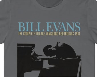 Bill Evans Jazz Album Cover T-shirt: Retro Music Tee - Etsy