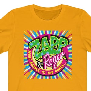 Zapp & Roger T Shirt Vintage Funk Soul Band Graphic Print Black Unisex Music Artist Tee