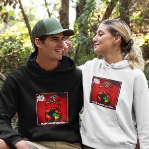 Hooded Sweatshirt, Reggae Music, Vintage Graphic Print Hoodie for Men, Hoodies for Women Aesthetic, Retro, Hipster Style Music apparel.