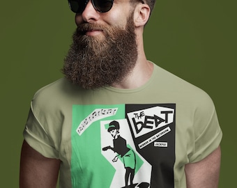 The Beat T Shirt, English UK 2 Tone Retro Music Band Graphic Print